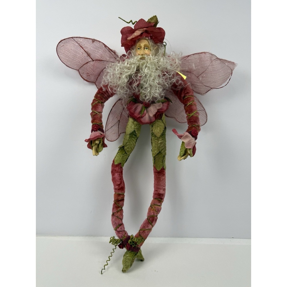Mark Roberts Rose Petal Fairy 17" Tall Posable Hand Sewn